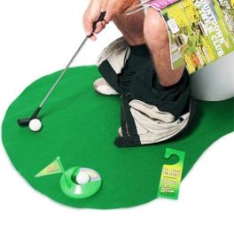 Toilet Golf Set