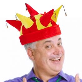 Jester hat with bells of Spain