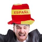 Bonnet I Love Spain Drapeau Espagne