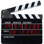 Digital Clapperboard Alarm Clock