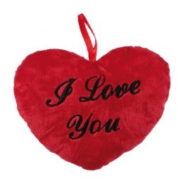 I Love You Plush Heart 18cm