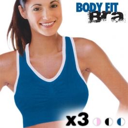 Body Fit Bra Sports Bras (3Pcs)