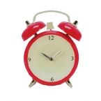 Alarm Clock Glass Wall Clock