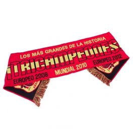 Foulard Espagne 3 fois Champions