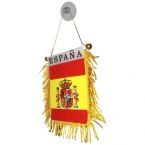 Banderín de España con ventosa