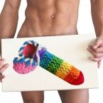 Rainbow Willy Warmer