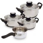 Stainless Steel Cookware (7 pieces)