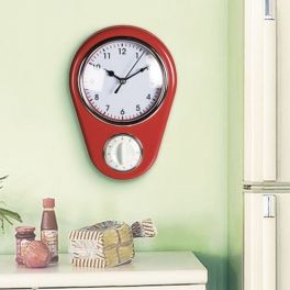 Vintage Wall Clock with Minute Minder