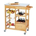 Wooden Kitchen Trolley