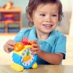 Clock with Light and Sounds for Toddlers