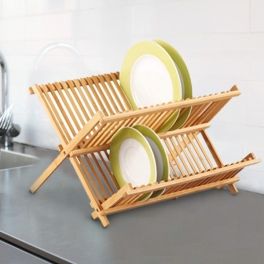 Bamboo Dish Drainer