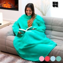 One Big Snug Snug Blanket with Sleeves