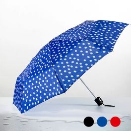 Polka Dot Folding Umbrella