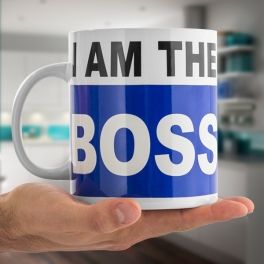 Taza XL I am the Boss