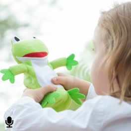 Plush Frog Voice Recorder and Player
