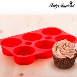 Molde de Silicona para Cupcakes Tasty American