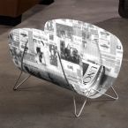 Newspaper Magazine Rack 