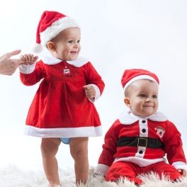 Costume de Père Noël pour Enfants