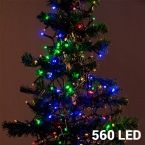 Multicoloured Christmas Lights (560 LED)