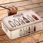 OUTLET Boîte métallique vintage Coca-Cola (Marques superficielles + sans emballage )