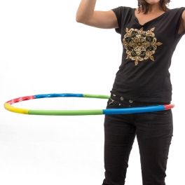 Collapsible Hula-Hoop for Fitness