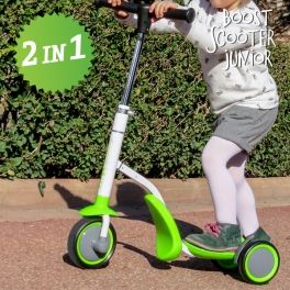 Trottinette-Tricycle Boost Scooter Junior 2 en 1 (3 roues)