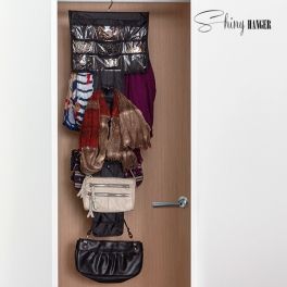 Organisateur de Sacs et Accessoires Shiny Hanger Glam