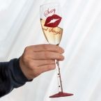 Sexy and Single Champagne Flute