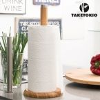 Bamboo Kitchen Roll Holder Take Tokio