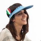 Italian Flag Visor