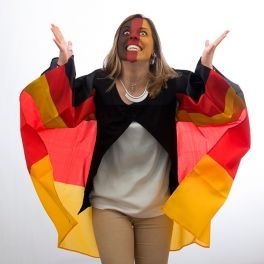 German Flag Cape