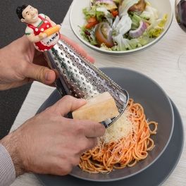 Stainless Steel Grater with Figure