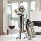 Golfer Metal Bottle Holder