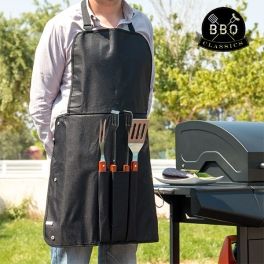 BBQ Classics Barbecue Utensils and Apron