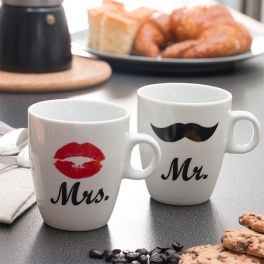 Tasses individuelles Mr & Mrs